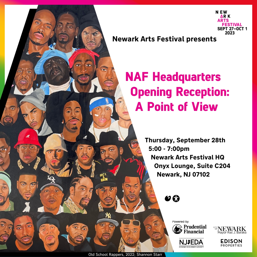 Newark Arts Festival HQ Opening Reception: A Point of View promo image